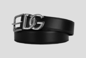 Ανδρικό Μαύρο Dg Logo Belt DOLCE&GABBANA
