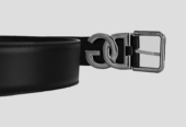 Ανδρικό Μαύρο Dg Logo Belt DOLCE&GABBANA