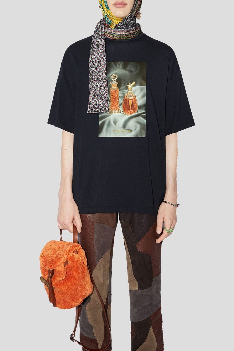 Ανδρικό Μαύρο Digital Perfume Print ACNE STUDIOS