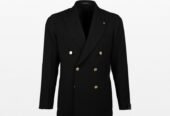 Ανδρικό Μαύρο Double Breasted Jacket TAGLIATORE
