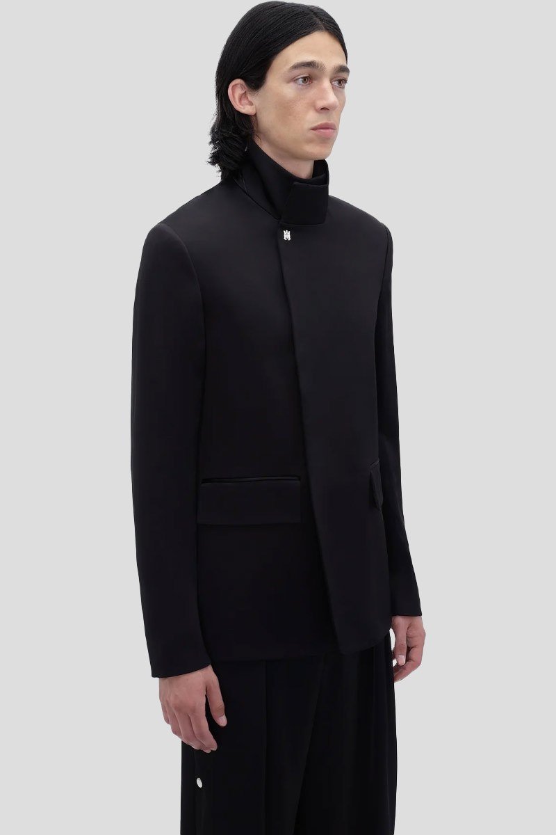 Ανδρικό Μαύρο Double Breasted Stand AMIRI