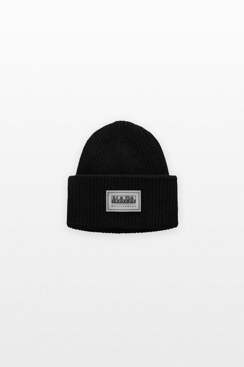 Ανδρικό-Μαύρο-Douglas-Beanie-NAPAPIJRI-x-MARTINE-ROSE
