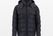 Ανδρικό Μαύρο Down Puffer Jacket HERNO