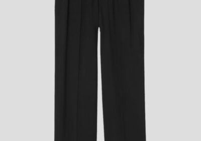 Ανδρικό-Μαύρο-Drawstring-Pants-In-Black-VERSACE