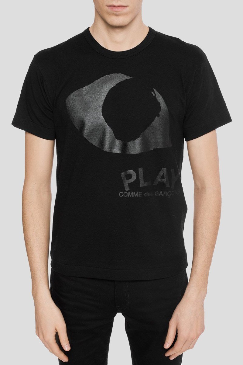 Ανδρικό Μαύρο Eye T Shirt COMME DES GARÇONS PLAY