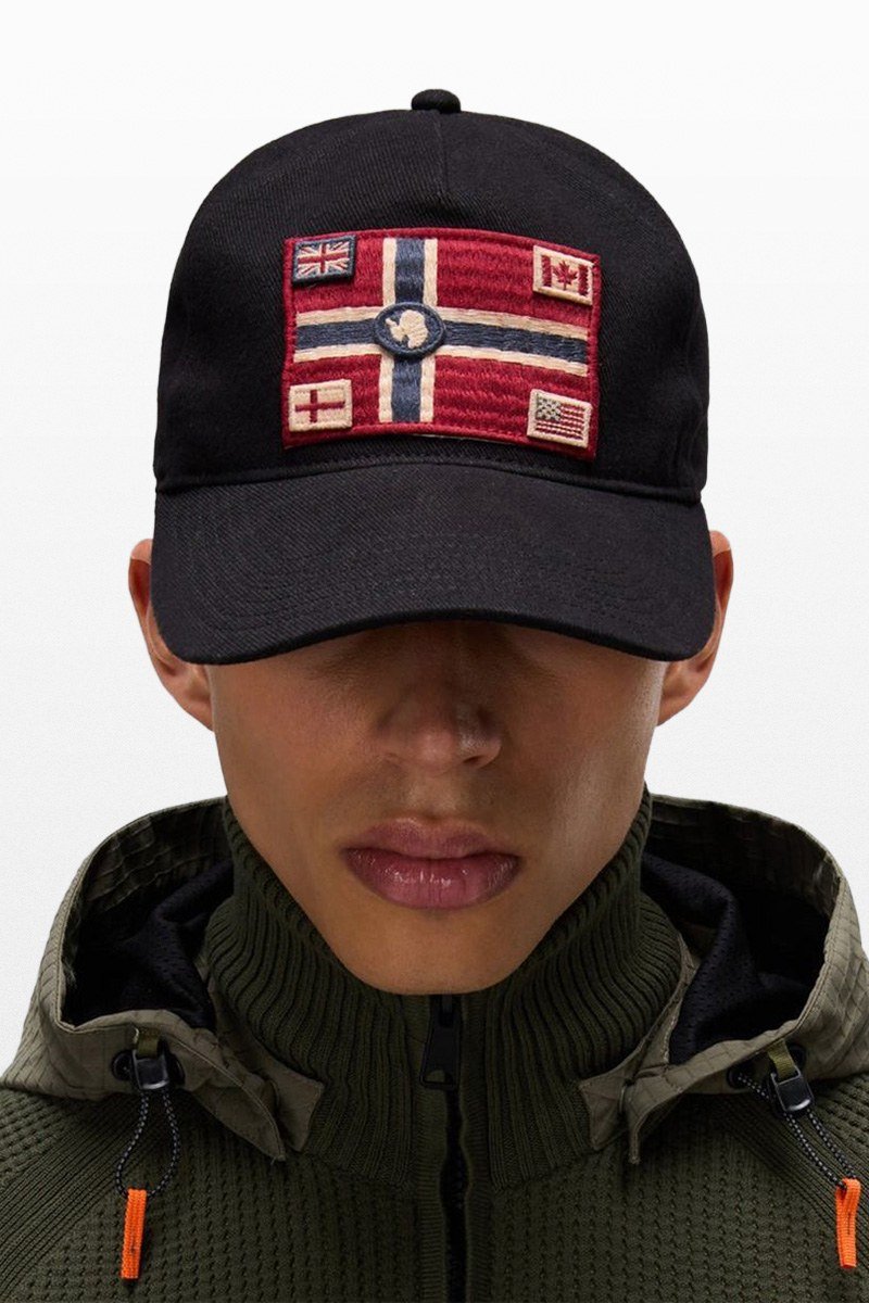 Ανδρικό Μαύρο F Berm Cap NAPAPIJRI x MARTINE ROSE