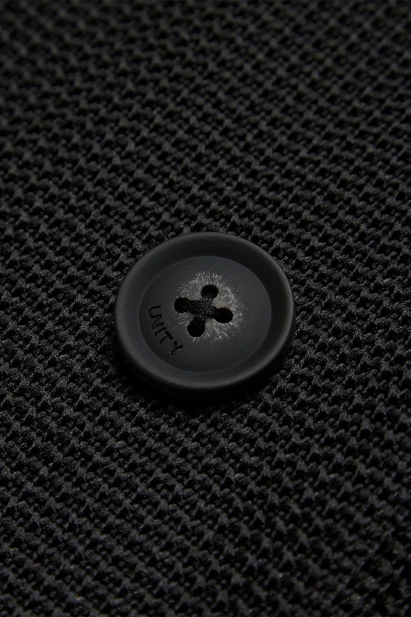 Ανδρικό Μαύρο Faux Double Breasted UNITY