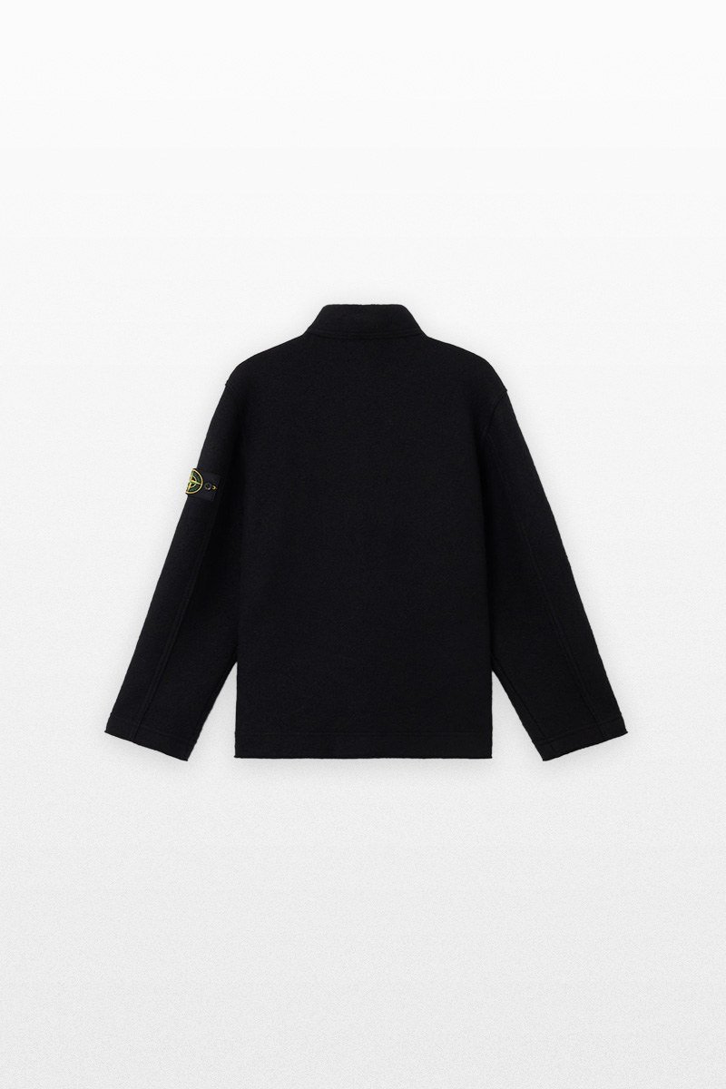 Ανδρικό Μαύρο Felted RWS Wool STONE ISLAND