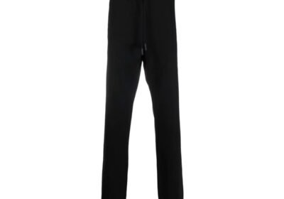 Ανδρικό-Μαύρο-Folk-Print-Track-Pants-MARCELO-BURLON