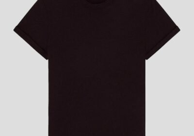 Ανδρικό-Μαύρο-Golden-Collection-Distressed-T-Shirt-In-Vintage-Black-GOLDEN-GOOSE