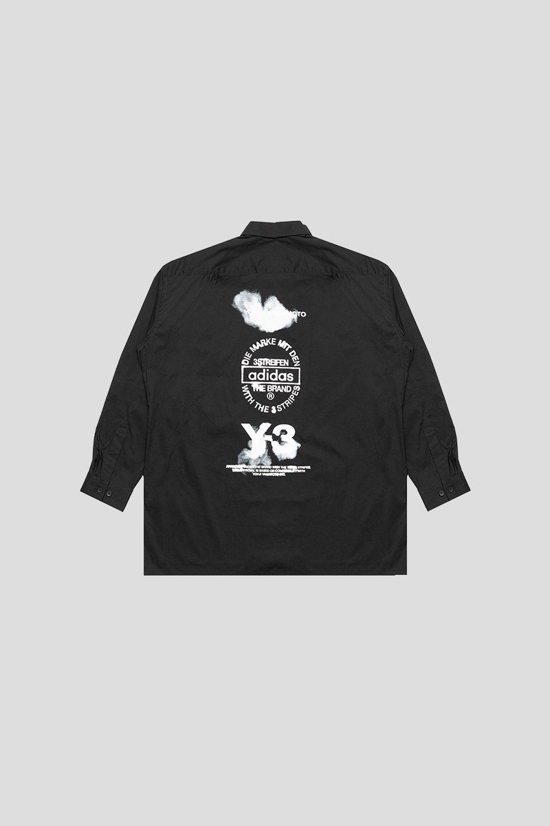 Ανδρικό-Μαύρο-Graphic-Logo-Shirt-Y-3