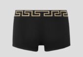 Ανδρικό Μαύρο Greca Border Trunks VERSACE