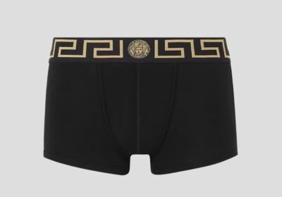 Ανδρικό-Μαύρο-Greca-Border-Trunks-VERSACE