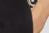 Ανδρικό Μαύρο Greca Trackpants VERSACE VERSACE