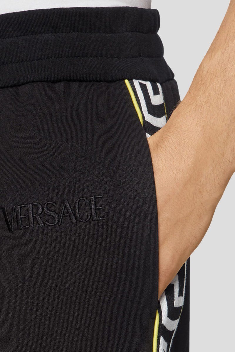 Ανδρικό Μαύρο Greca Trackpants VERSACE VERSACE