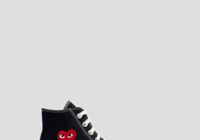 Ανδρικό-Μαύρο-Hi-Top-All-Star-White-Sole-COMME-DES-GARCONS-PLAY