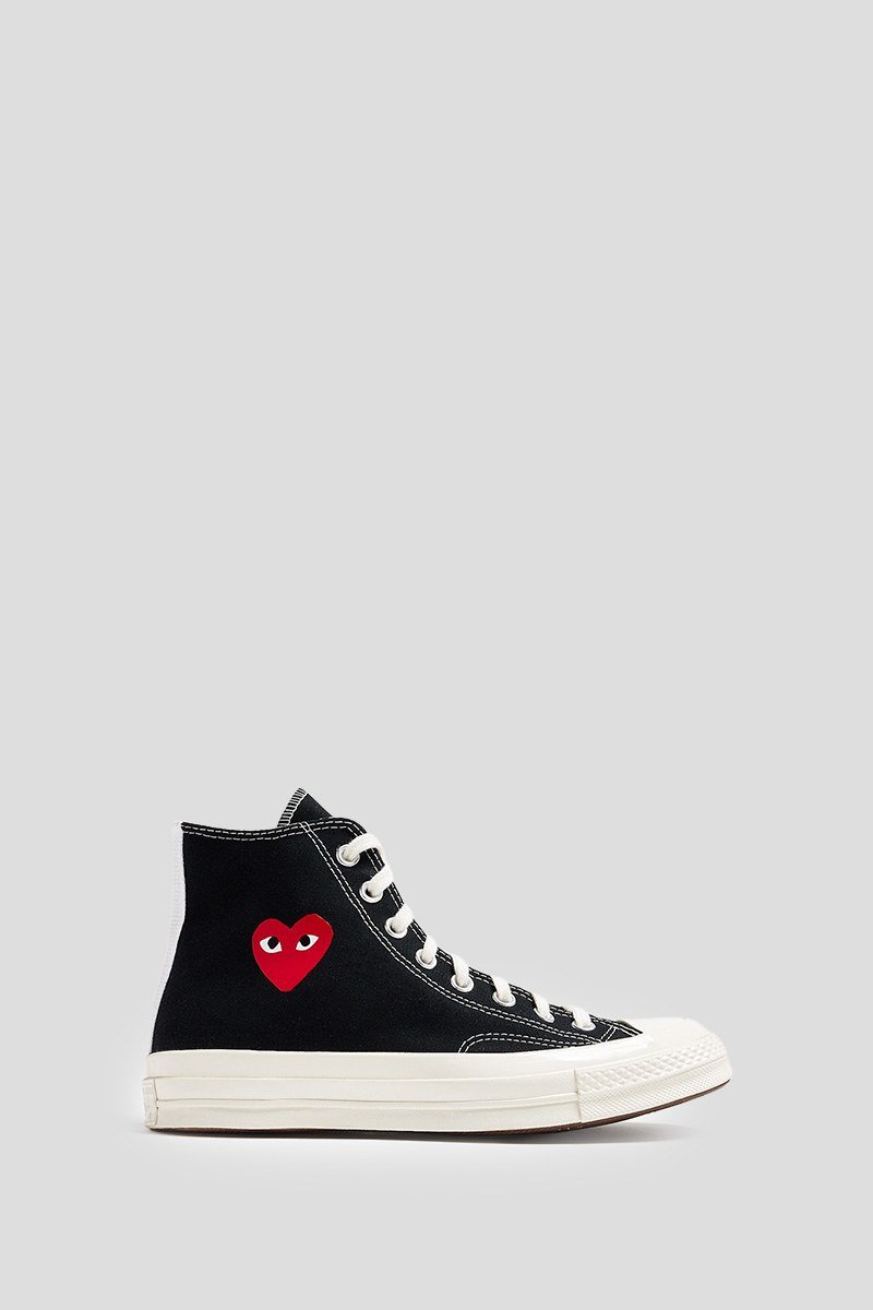 Ανδρικό-Μαύρο-Hi-Top-All-Star-White-Sole-COMME-DES-GARCONS-PLAY