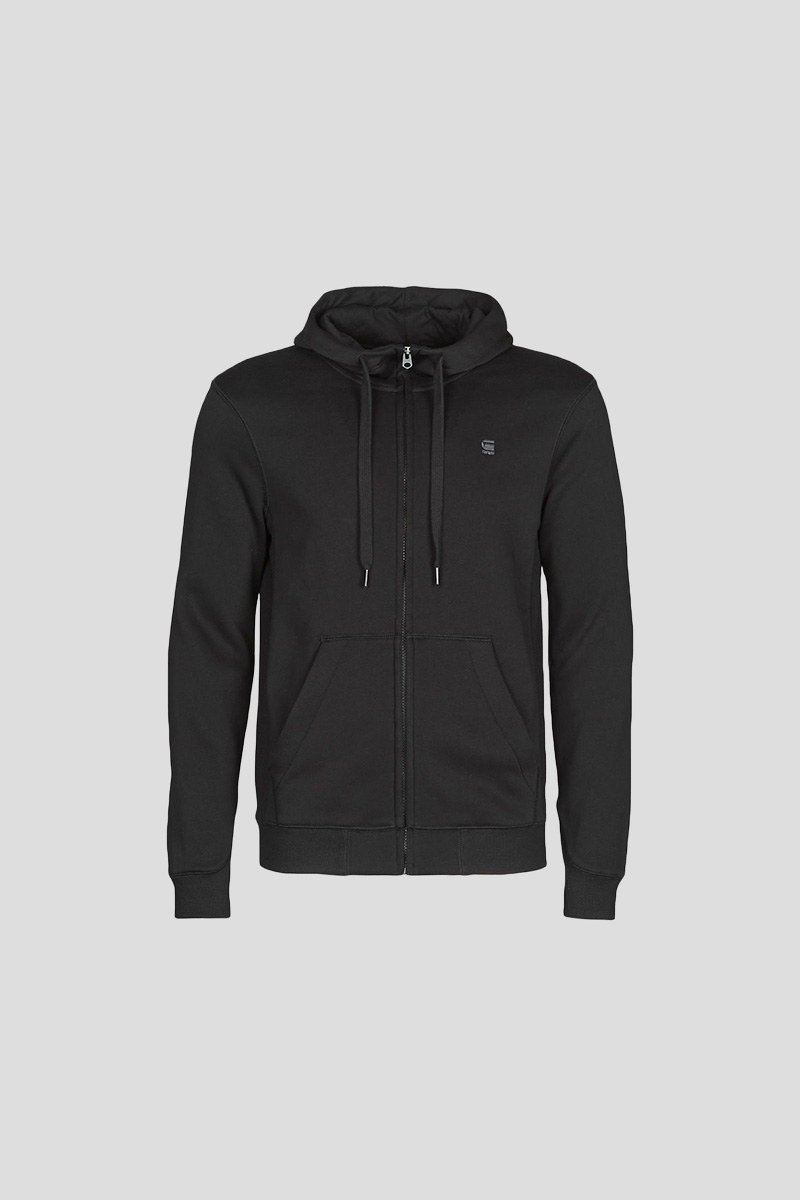 Ανδρικό-Μαύρο-Hooded-Sweater-G-STAR