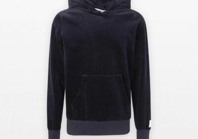 Ανδρικό-Μαύρο-Hoodie-Sweatshirt-GOLDEN-GOOSE