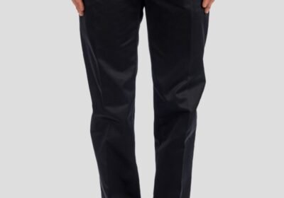 Ανδρικό-Μαύρο-Informal-Pant-VERSACE