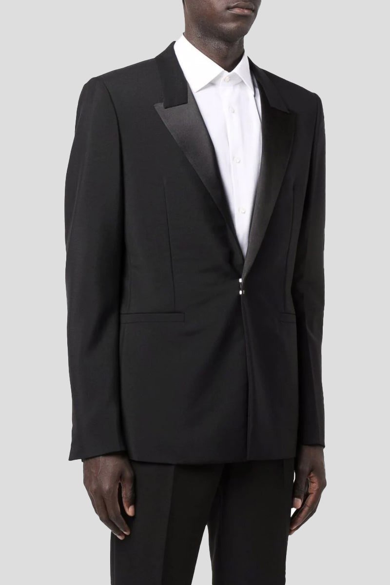 Ανδρικό Μαύρο Jacket in Wool GIVENCHY