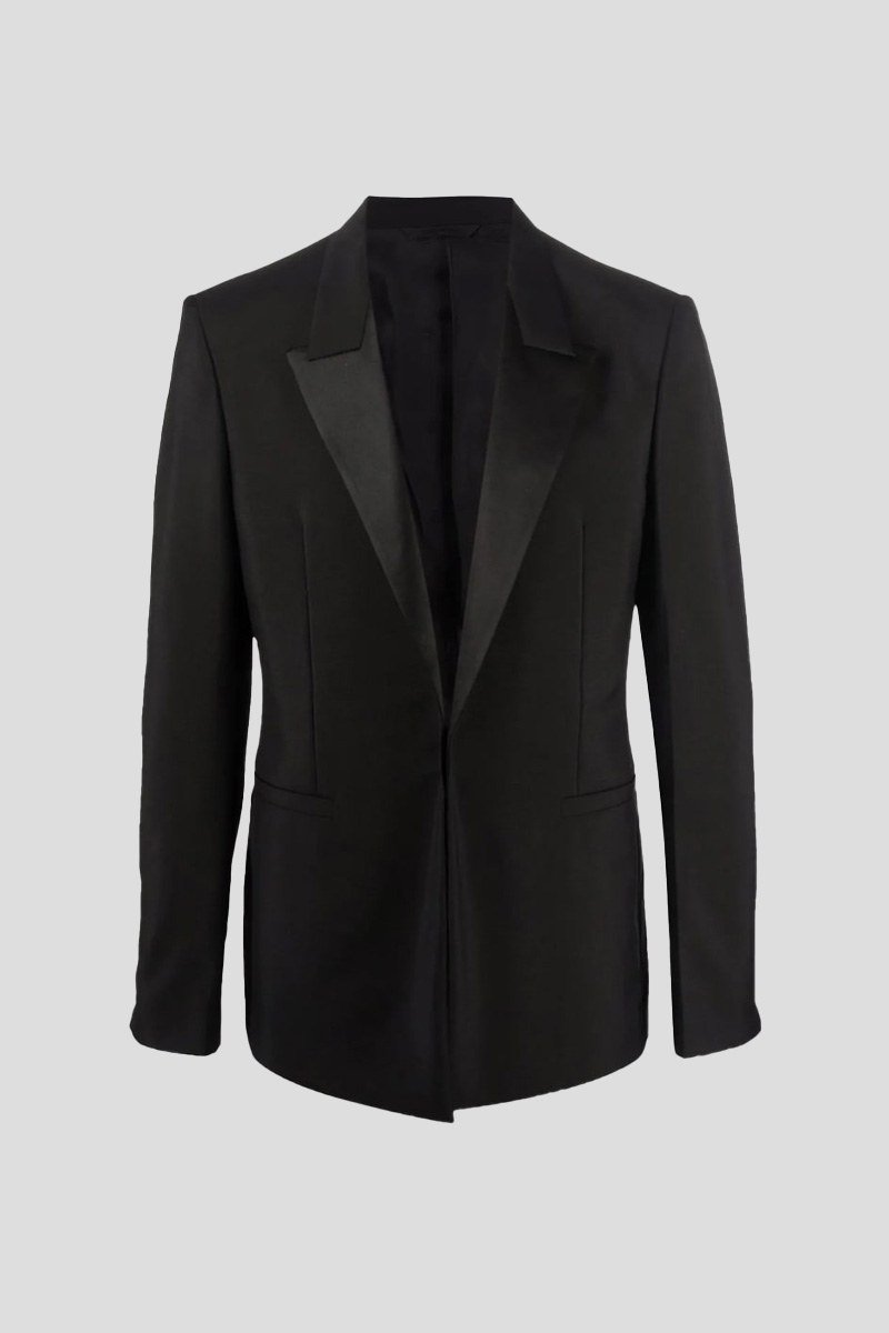 Ανδρικό-Μαύρο-Jacket-in-Wool-and-Mohair-With-Satin-Collar-GIVENCHY