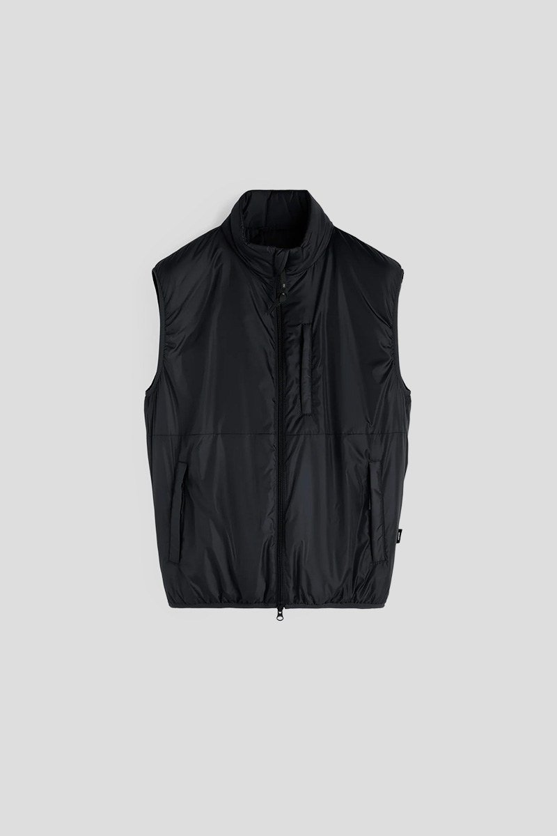 Ανδρικό-Μαύρο-Jil-Technical-Fabric-Gilet-ASPESI