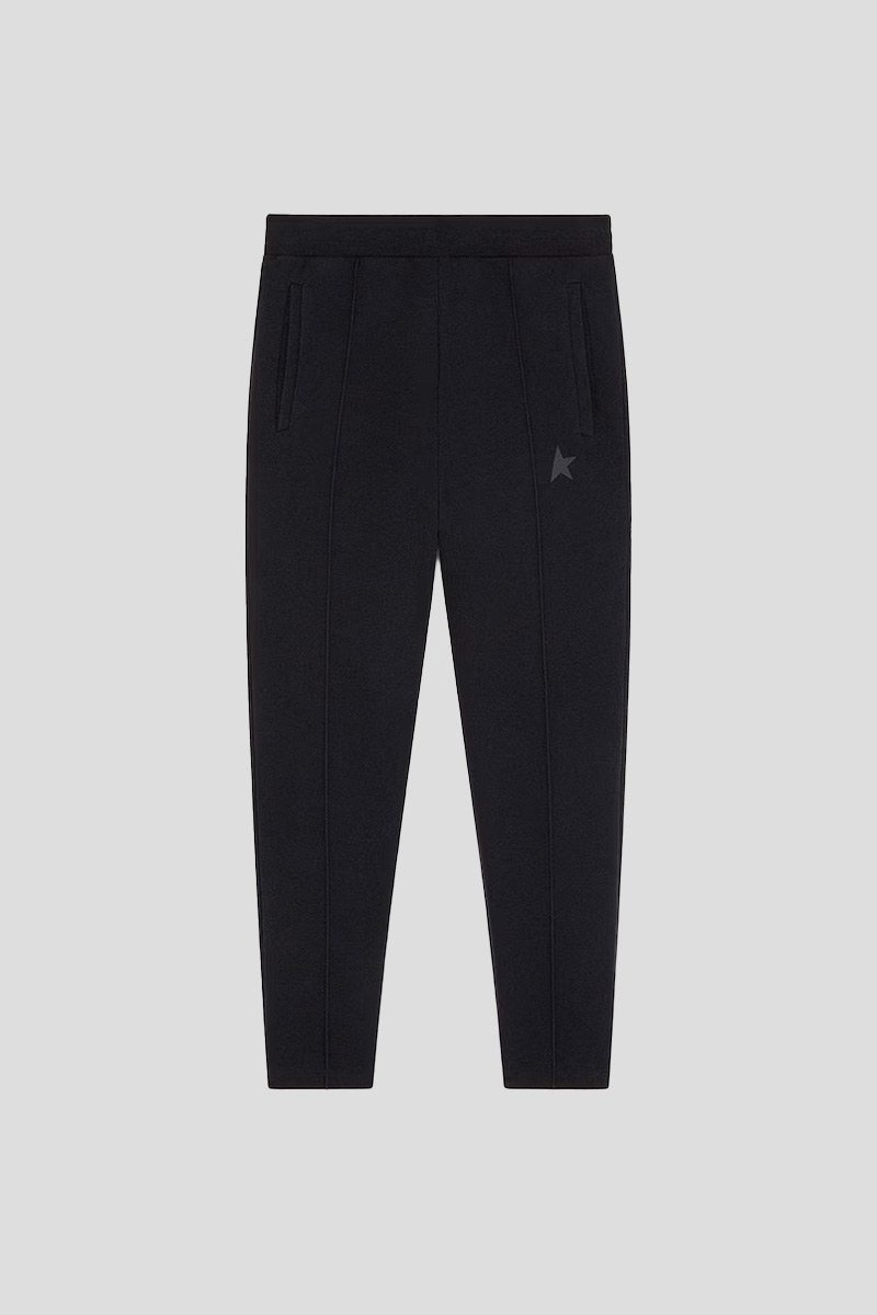 Ανδρικό-Μαύρο-Joggers-With-Star-In-Black-GOLDEN-GOOSE