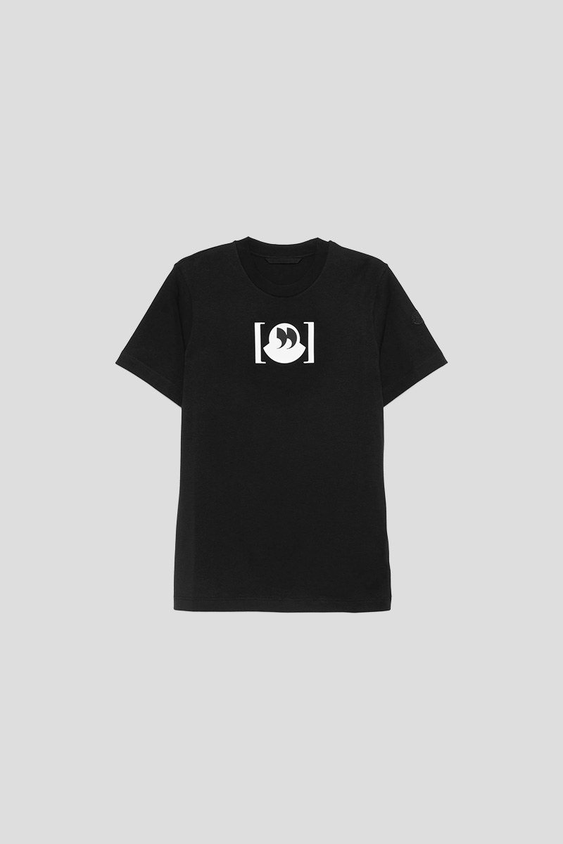 Ανδρικό Μαύρο Katoenen T shirt MONCLER