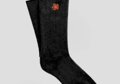 Ανδρικό-Μαύρο-Kenzo-Boke-Flower-Crest-SocksBlack-KENZO
