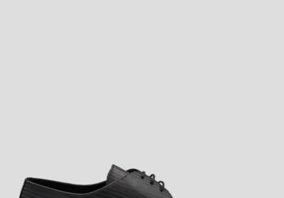 Ανδρικό-Μαύρο-Lace-Up-Leather-Shoes-In-Black-PHILIPPE-LANG