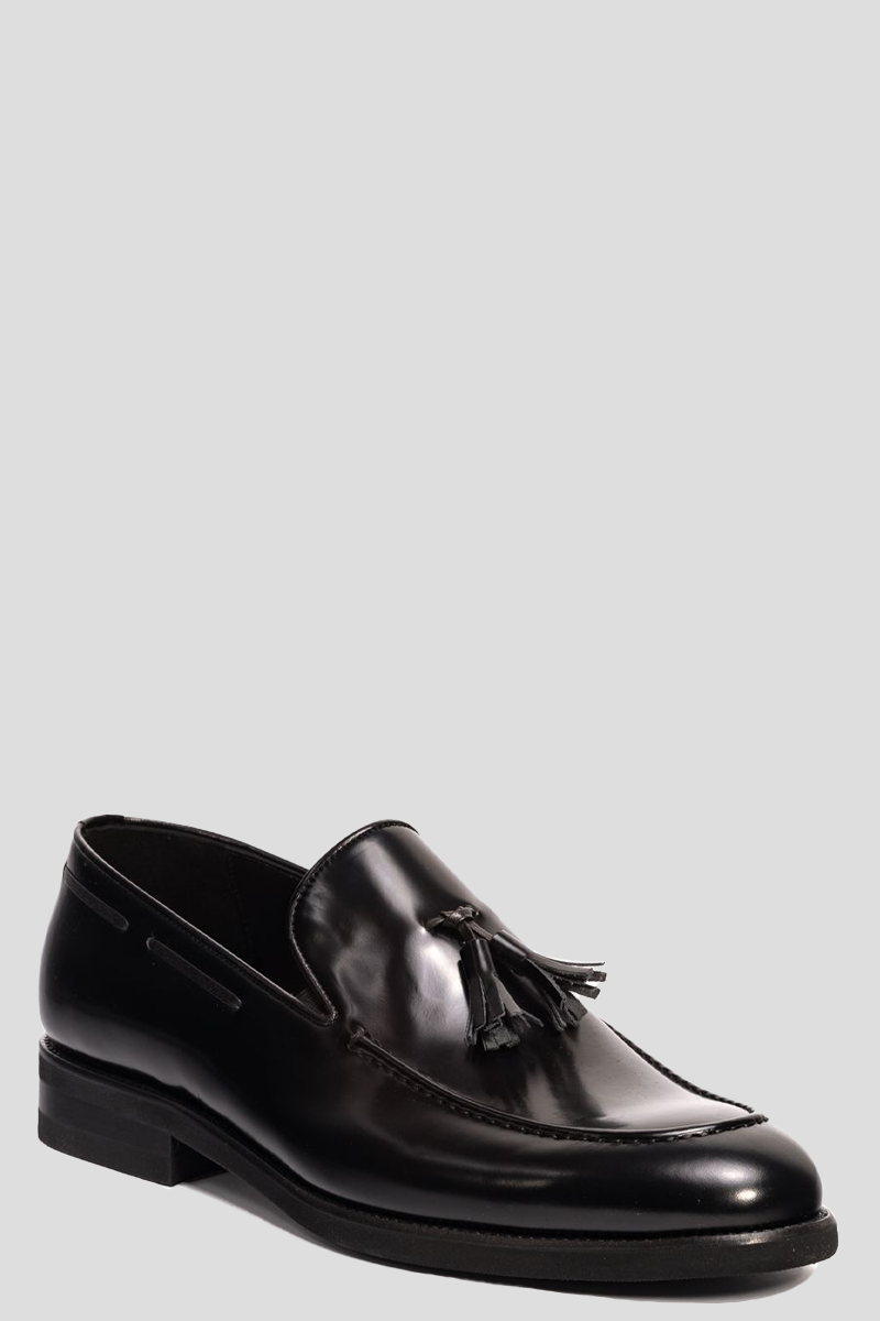 Ανδρικό Μαύρο Leather Loafers PHILIPPE PHILIPPE LANG