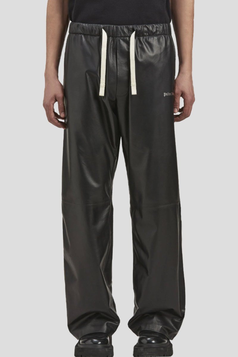Ανδρικό Μαύρο Leather Pants PALM PALM ANGELS