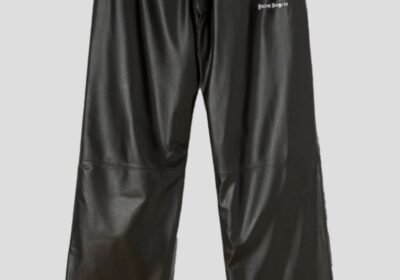 Ανδρικό-Μαύρο-Leather-Pants-PALM-ANGELS