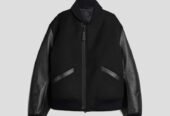 Ανδρικό Μαύρο Letterman Jacket Y Y-3