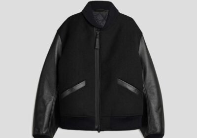 Ανδρικό-Μαύρο-Letterman-Jacket-Y-3
