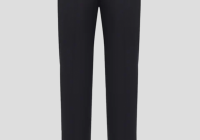 Ανδρικό-Μαύρο-Logo-Cotton-Trousers-DOLCEGABBANA