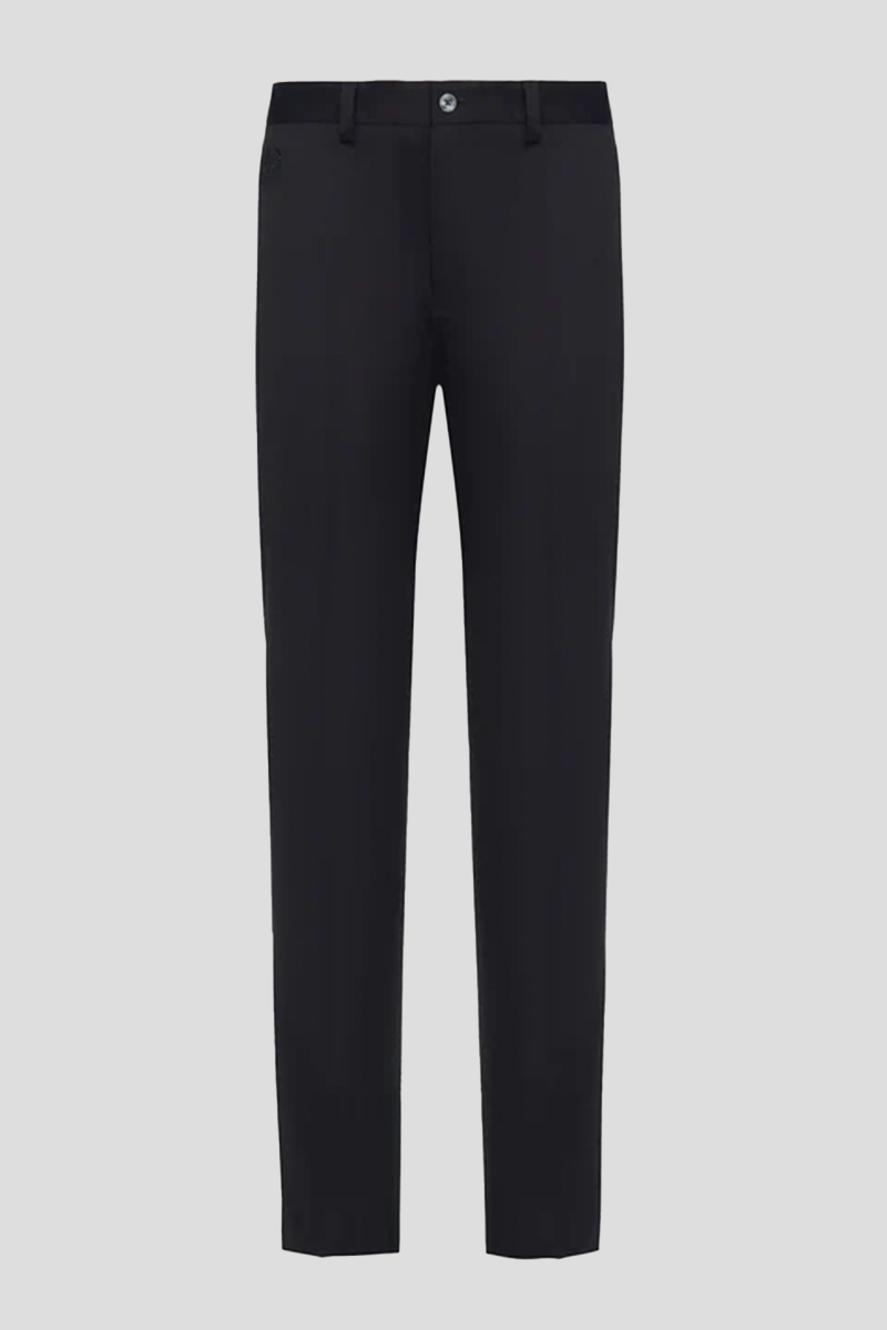 Ανδρικό-Μαύρο-Logo-Cotton-Trousers-DOLCEGABBANA