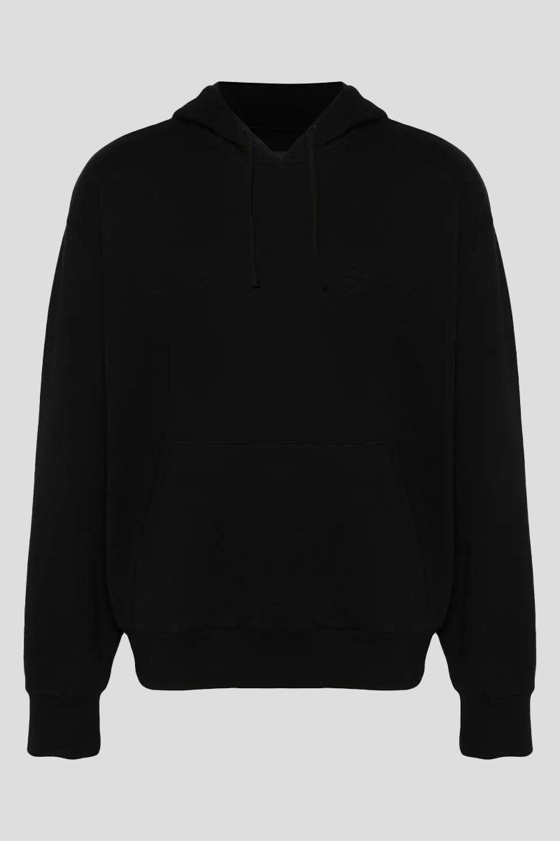 Ανδρικό-Μαύρο-Logo-Embossed-Hoodie-GIVENCHY