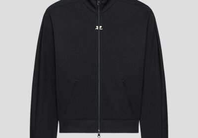 Ανδρικό-Μαύρο-Logo-Embroidered-Track-Jacket-COURREGES
