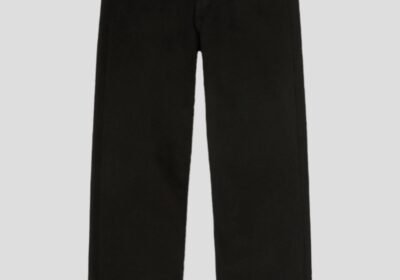 Ανδρικό-Μαύρο-Logo-Loose-5-Pockets-PALM-ANGELS