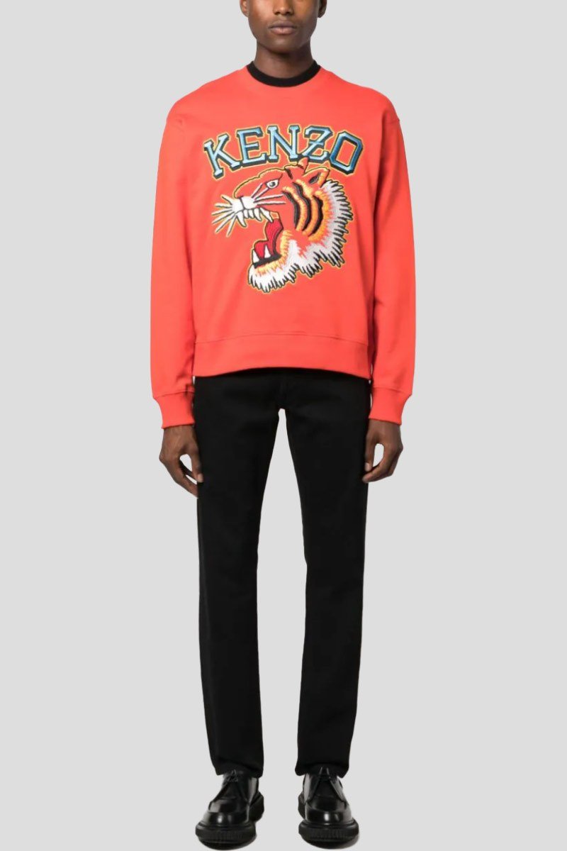 Ανδρικό Μαύρο Logo Patch Straight KENZO