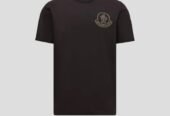 Ανδρικό Μαύρο Logo Patch T MONCLER