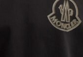 Ανδρικό Μαύρο Logo Patch T MONCLER