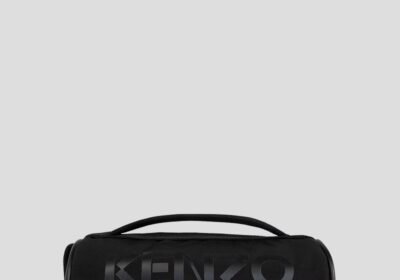 Ανδρικό-Μαύρο-Logo-Print-Tote-Bag-KENZO