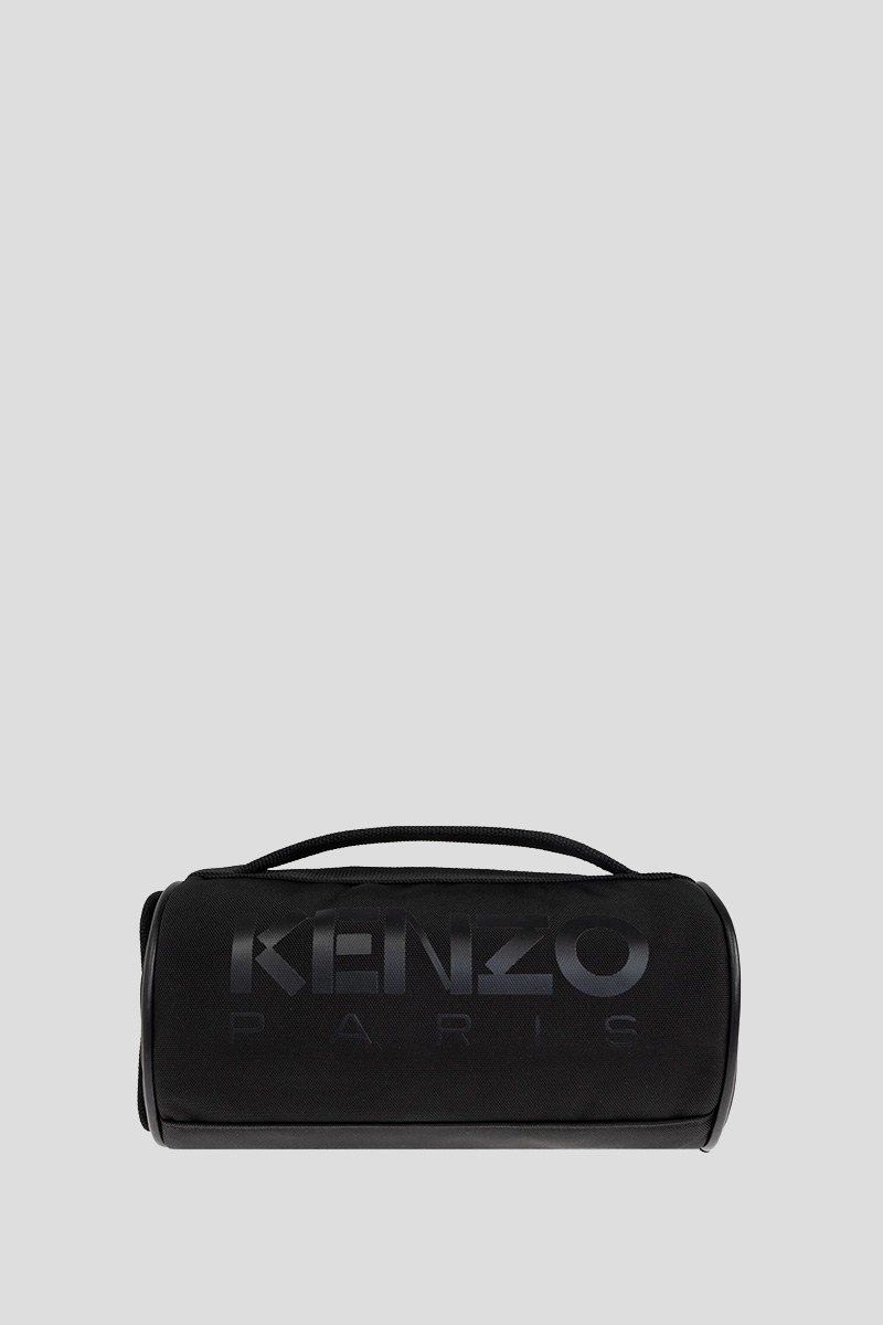 Ανδρικό-Μαύρο-Logo-Print-Tote-Bag-KENZO