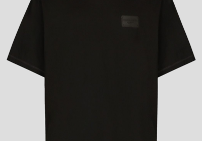 Ανδρικό-Μαύρο-Logo-T-Shirt-In-Black-DOLCEGABBANA