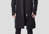 Ανδρικό Μαύρο Long Black Jacket THOM KROM