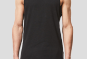 Ανδρικό Μαύρο Long Tank Top THOM KROM
