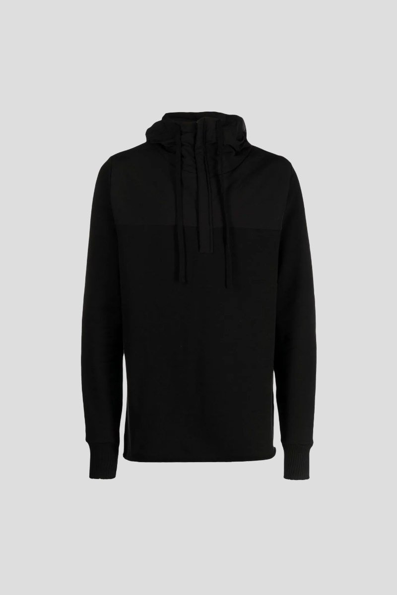 Ανδρικό-Μαύρο-M-S-160-Black-Hoodie-THOM-KROM